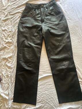 Wilsons Leather Black Leather Pants